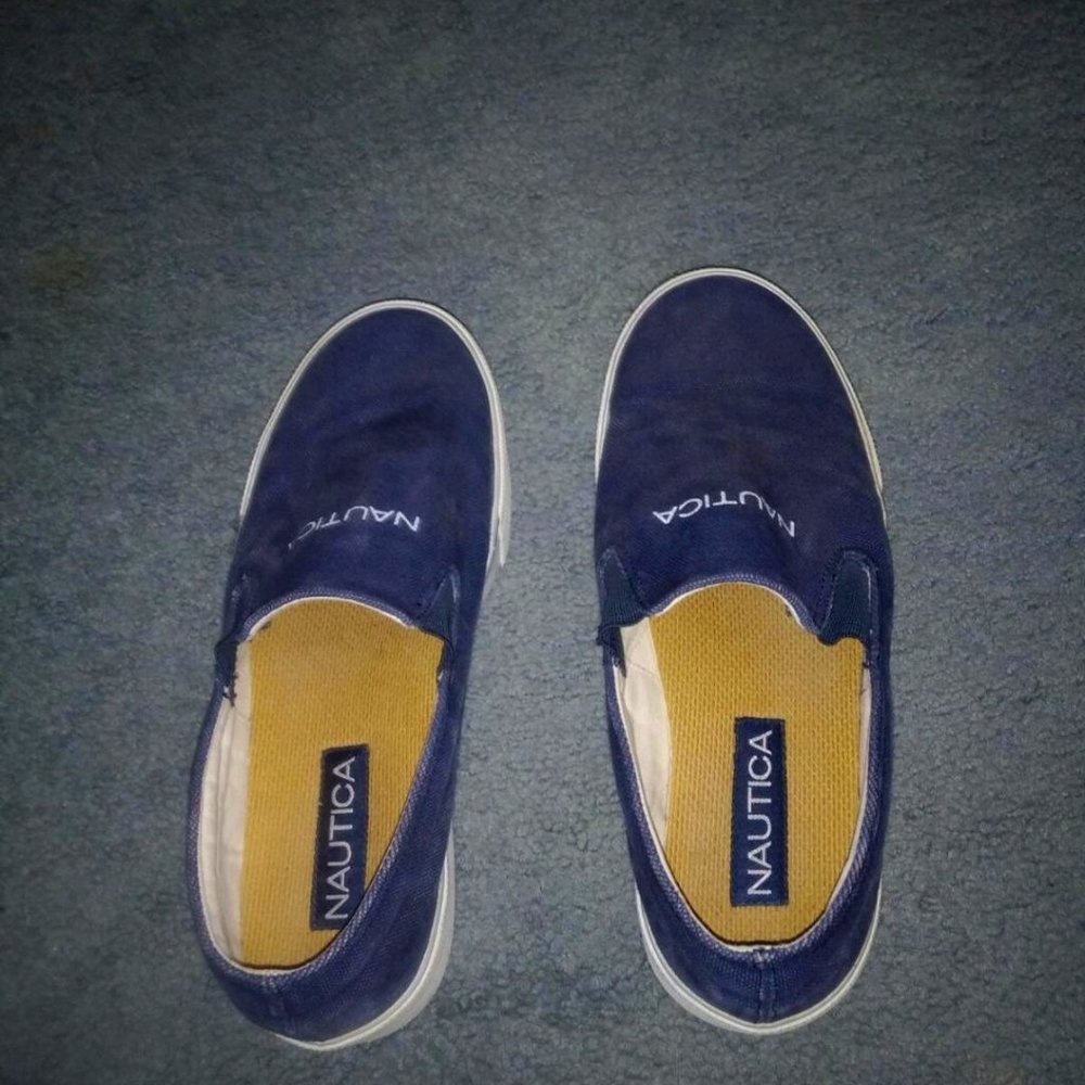 Nautica Mens Slip on Casual Sneaker